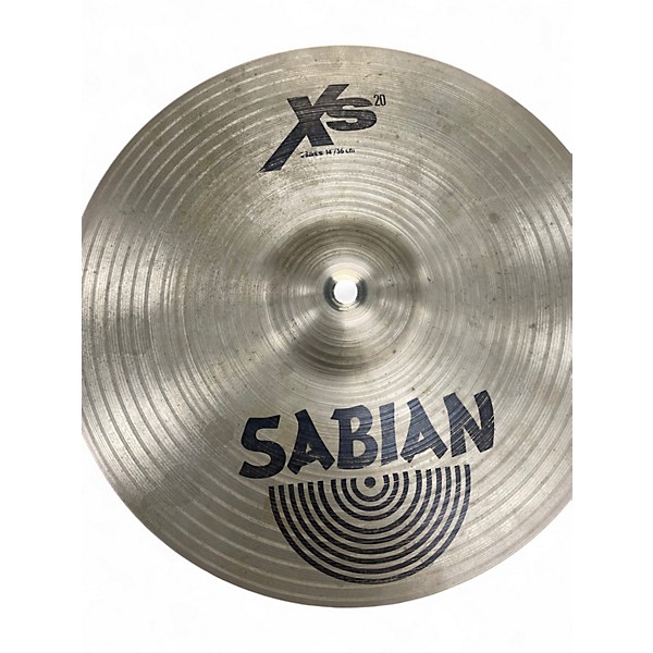 Used SABIAN 14in XS20 Hi Hat Pair Cymbal