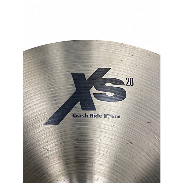 Used SABIAN 18in XS20 Crash Ride Cymbal