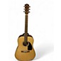 Used Fender CD60 Dreadnought Natural Acoustic Guitar thumbnail