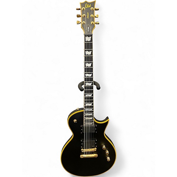 Used ESP LTD EC1000 Deluxe Satin Black Solid Body Electric Guitar