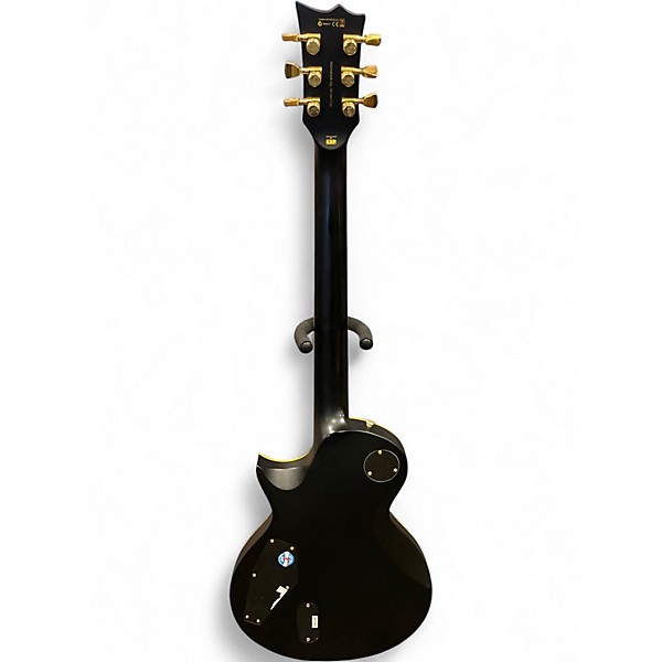 Used ESP LTD EC1000 Deluxe Satin Black Solid Body Electric Guitar