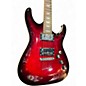Used Schecter Guitar Research C-1 Plus Crimson Red Burst Solid Body Electric Guitar