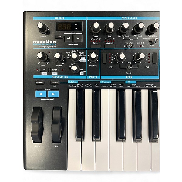Used Novation Bass Station II Synthesizer