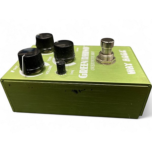 Used Way Huge Electronics WHE202 Green Rhino Overdrive Effect Pedal