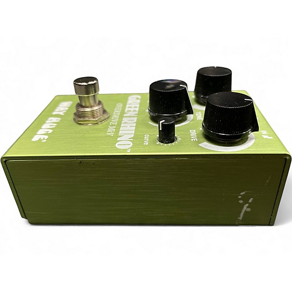 Used Way Huge Electronics WHE202 Green Rhino Overdrive Effect Pedal