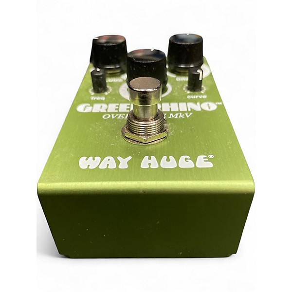 Used Way Huge Electronics WHE202 Green Rhino Overdrive Effect Pedal