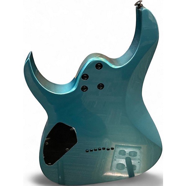 Used Ibanez GRG121SP Ice Blue Metallic Solid Body Electric Guitar