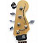 Used Squier Precision Bass Black Electric Bass Guitar