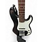 Used Squier Precision Bass Black Electric Bass Guitar