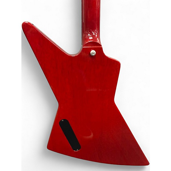 Used 2017 Gibson Explorer Red Solid Body Electric Guitar