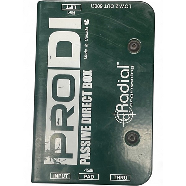 Used Radial Engineering ProDI Direct Box