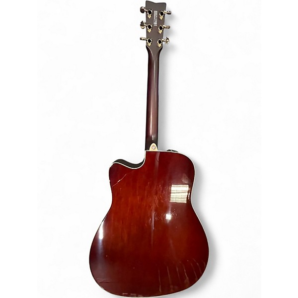 Used Yamaha FX335C Natural Acoustic Electric Guitar