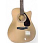 Used Yamaha FX335C Natural Acoustic Electric Guitar
