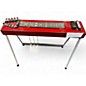 Used GFI Musical Products PedalSteel w Case & Bench Red thumbnail