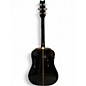 Used Washburn D10SB Black Acoustic Guitar