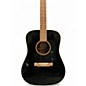 Used Washburn D10SB Black Acoustic Guitar