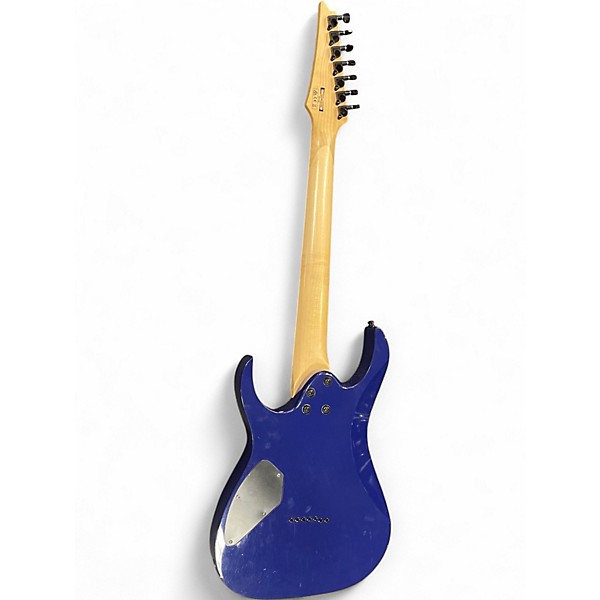 Used Ibanez Gio 7-String Trans Blue Solid Body Electric Guitar