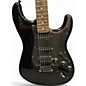 Used Squier FSR BULLET STRAT HSS Metallic Black Solid Body Electric Guitar