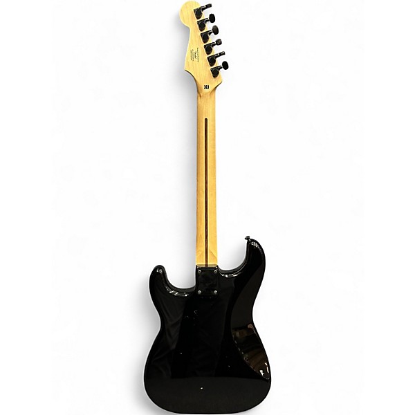 Used Squier FSR BULLET STRAT HSS Metallic Black Solid Body Electric Guitar