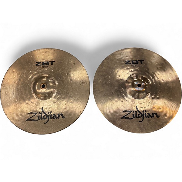 Used Zildjian 13in ZBT Hi Hat Pair Cymbal