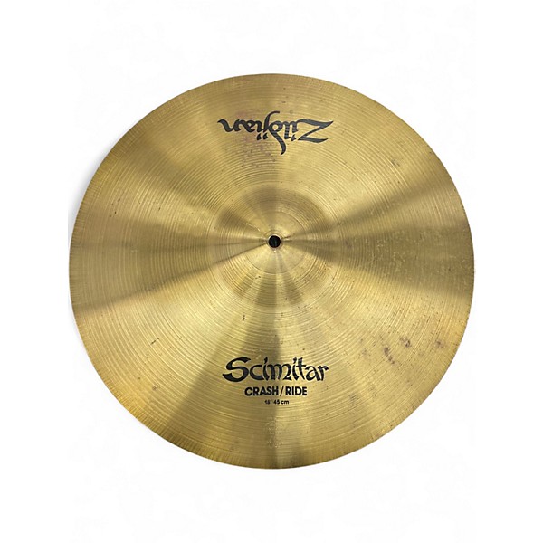 Used Zildjian 18in Scimitar Crash Ride Cymbal