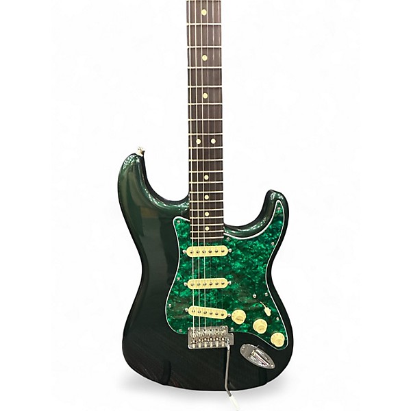Used Fender LIMITED EDITION PLAYER II STRATOCASTER Green Solid Body Electric Guitar