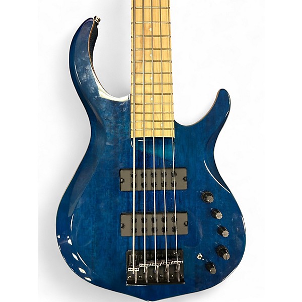 Used Sire Marcus Miller M2 5 String Blue Electric Bass Guitar