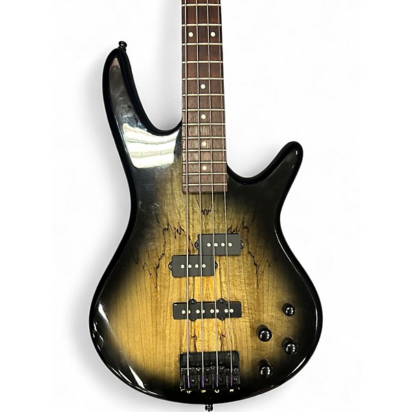 Used Ibanez GSR200SM Trans Brown Electric Bass Guitar