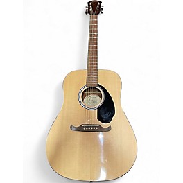 Used Fender FA125 Natural Acoustic Electric Guitar