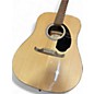 Used Fender FA125 Natural Acoustic Electric Guitar