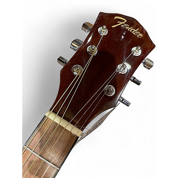 Used Fender FA125 Natural Acoustic Electric Guitar