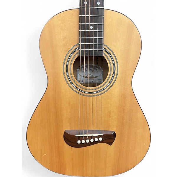 Used Olympia By Tacoma OP-2 Natural Acoustic Guitar