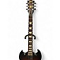 Used Gibson 1970S Tribute SG Special Left Handed Vintage Sunburst Electric Guitar
