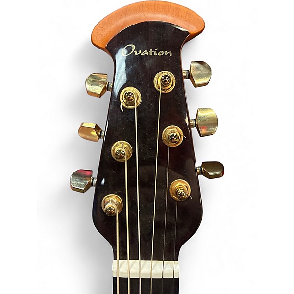 Used Ovation CE44P KOA CELEBRITY Natural Acoustic Electric Guitar