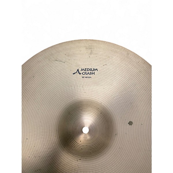 Used Zildjian 18in A Series Medium Crash Cymbal