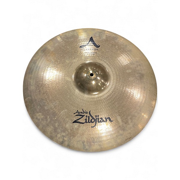 Used Zildjian 20in A Custom Medium Ride Cymbal