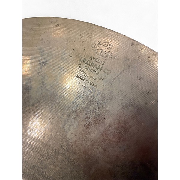 Used Zildjian 20in A Custom Medium Ride Cymbal