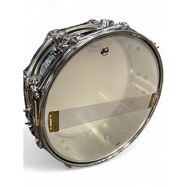 Used DW 14X5.5 Collector's Series Steel Snare Chrome Drum
