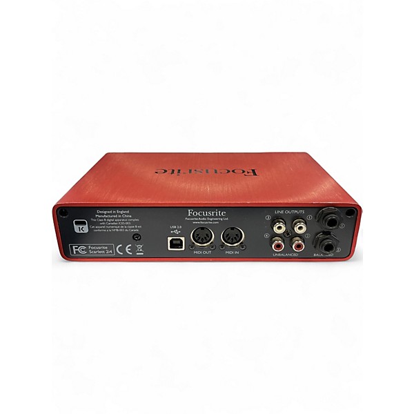 Used Focusrite Scarlett 2i4 Gen 3 Audio Interface