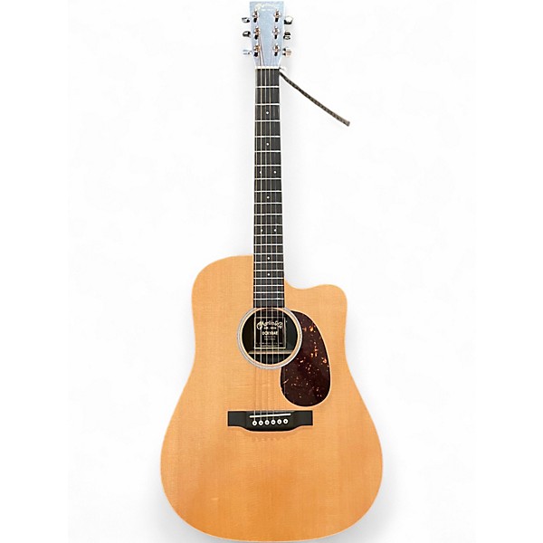 Used Martin DCX1RAE Natural Acoustic Electric Guitar