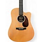 Used Martin DCX1RAE Natural Acoustic Electric Guitar