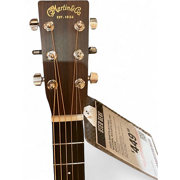 Used Martin DCX1RAE Natural Acoustic Electric Guitar