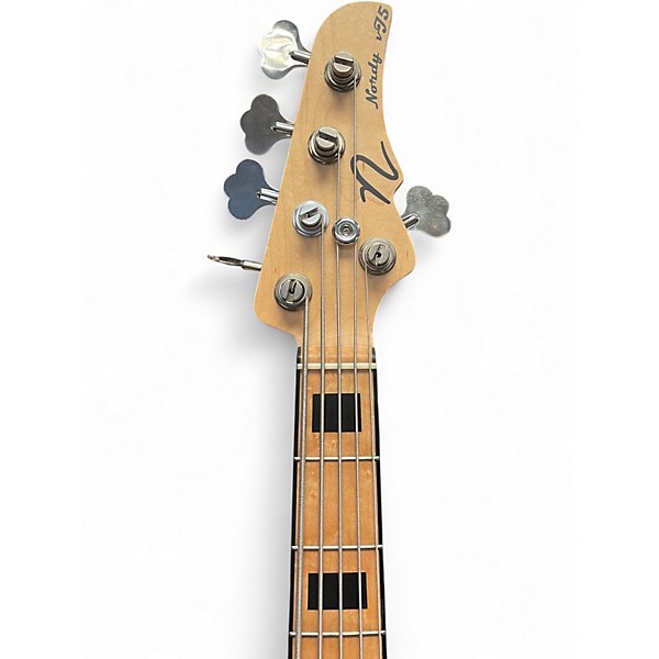 Used Nordy VJ5 3 Color Sunburst Electric Bass Guitar
