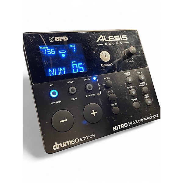 Used Alesis Nitro Max Drumeo Edition w/ Expansion Pack Electric Drum Set