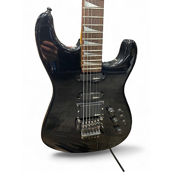 Used Charvel 1980's MODEL 4 HSS Black Solid Body Electric Guitar