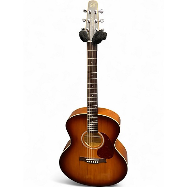 Used Seagull Entourage Rustic Mini Jumbo Vintage Sunburst Acoustic Guitar