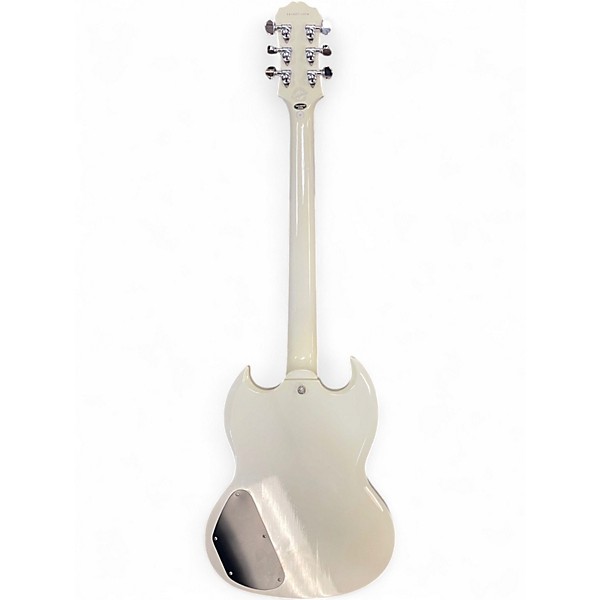 Used Epiphone 50th Anniversary 1961 Reissue SG Special White Solid Body Electric Guitar