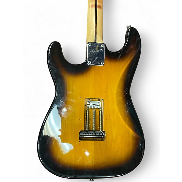 Used Squier Affinity Stratocaster Tobacco Sunburst Solid Body Electric Guitar