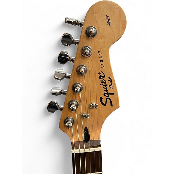 Used Squier Standard Stratocaster Candy Apple Red Solid Body Electric Guitar