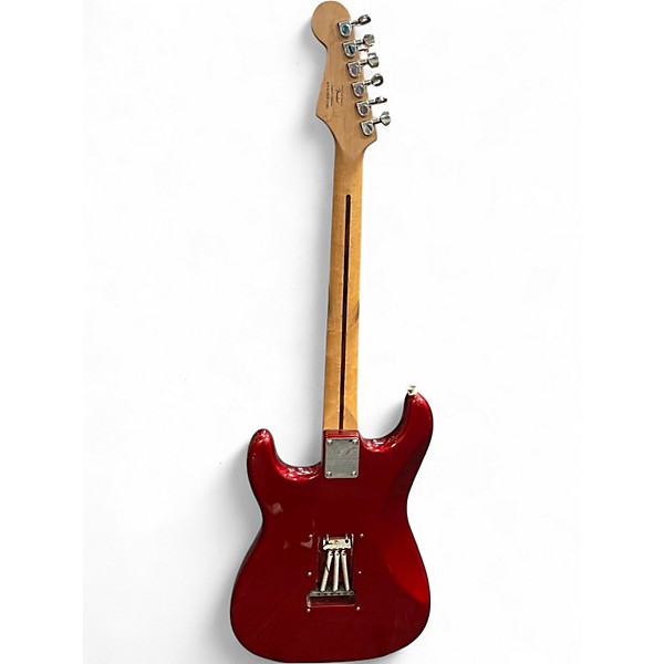 Used Squier Standard Stratocaster Candy Apple Red Solid Body Electric Guitar
